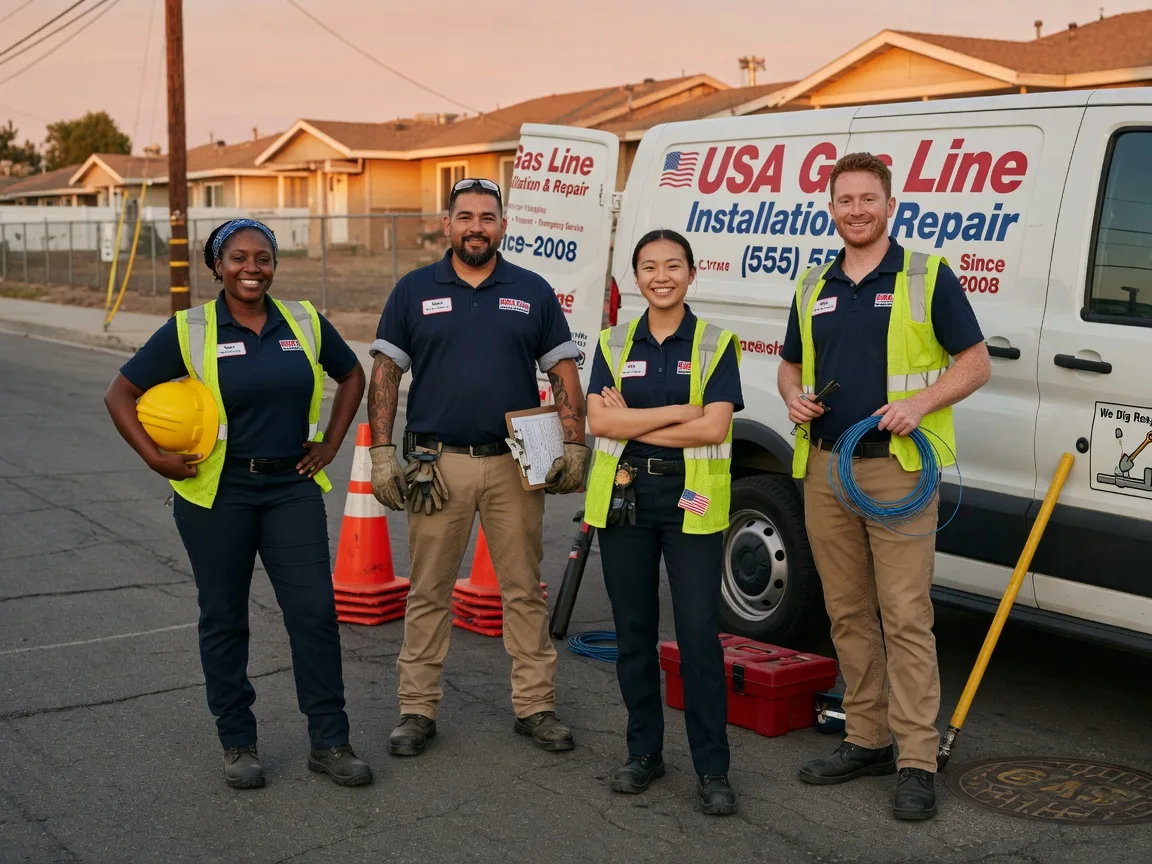 Gas Line Installation company in Santa Ynez, CA